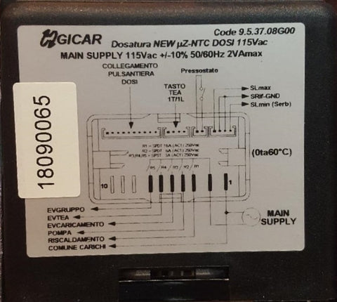 Control Box 1 Gr Jun 110v 953708g00 - 18090066