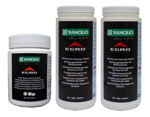 Rancilio Egro Cleaning Tablets Kit 99CLNKIT1MO (3 Month Supply)