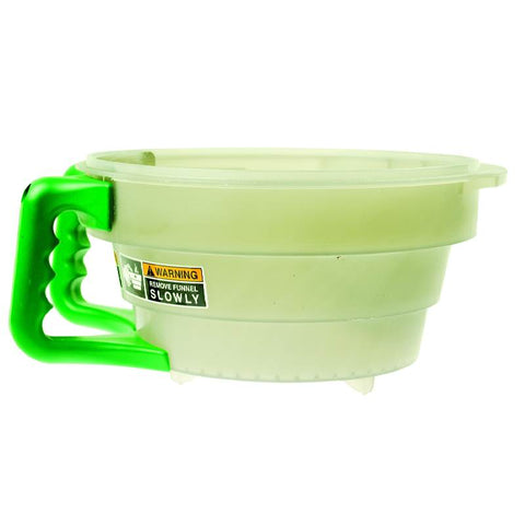 BUNN 24657.0001 Funnel Assembly, Smoke Green Handle