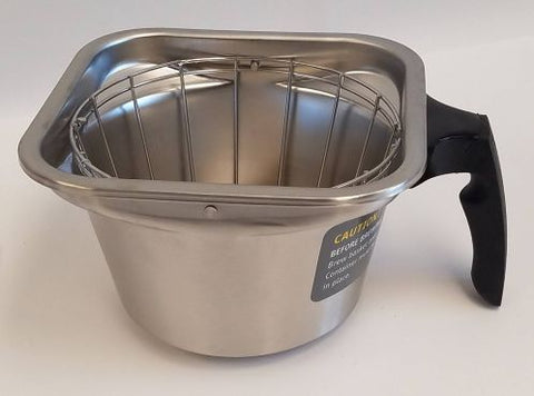 Fetco B003280B1 Brew Basket Assembly, 13" X 5", .280" Dia Hole , Black Ha