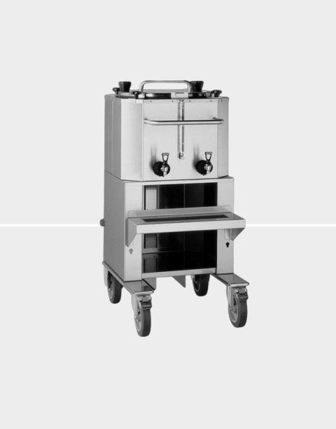 LBD-18 High Volume 18.0 Gallon Heritage LUXUS® Thermal Dispenser with Cart
