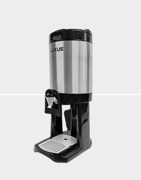 L4D-20TLA 2.0 Gallon LUXUS® Digital Dispenser with Antimicrobial Touchless Faucet & Permanently Fixed Base