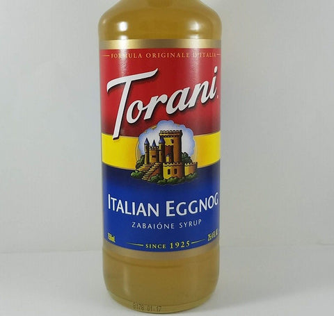 Italian Eggnog Torani Syrup