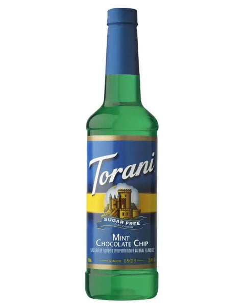 SUGAR FREE Mint Chocolate Chip Torani Syrup