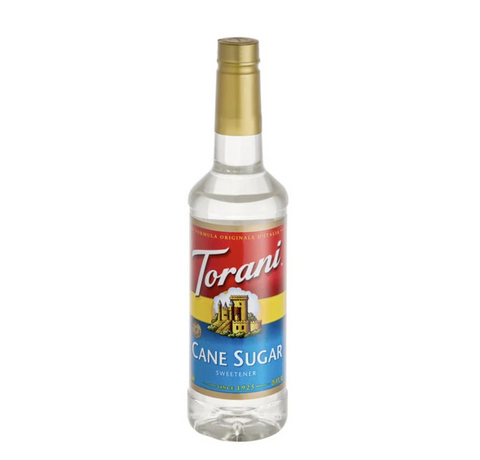 Cane Sugar Sweetener Torani Syrup