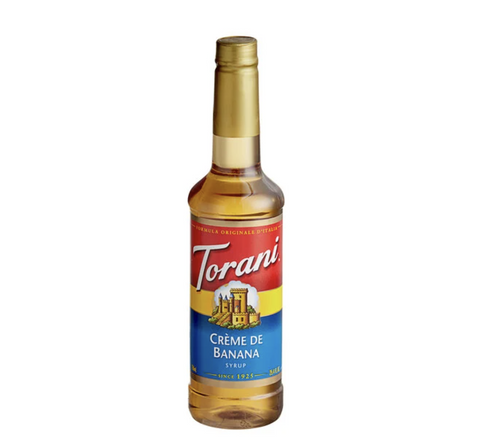 Creme de Banana Torani Syrup
