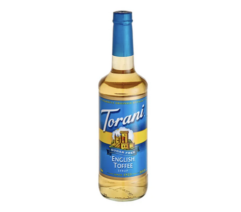 SUGAR FREE English Toffee Torani Syrup