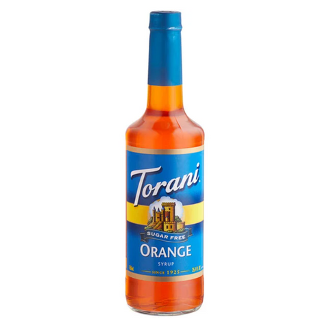 SUGAR FREE Orange Torani Syrup