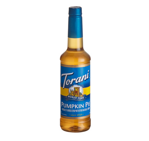 SUGAR FREE Pumpkin Pie Torani Syrup