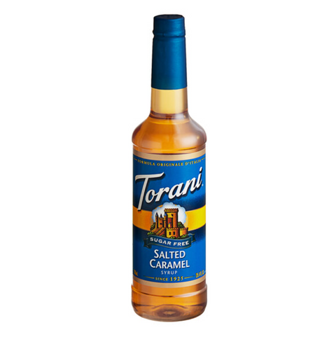 SUGAR FREE Salted Caramel Torani Syrup