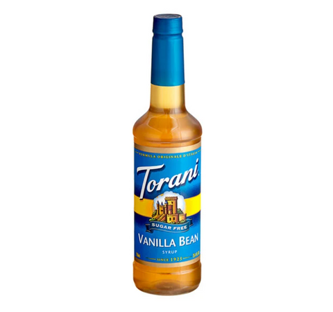 SUGAR FREE Vanilla Bean Torani Syrup