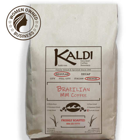 French Roast Brazilian Mara Madeira Sul de Minas Turkish Grind