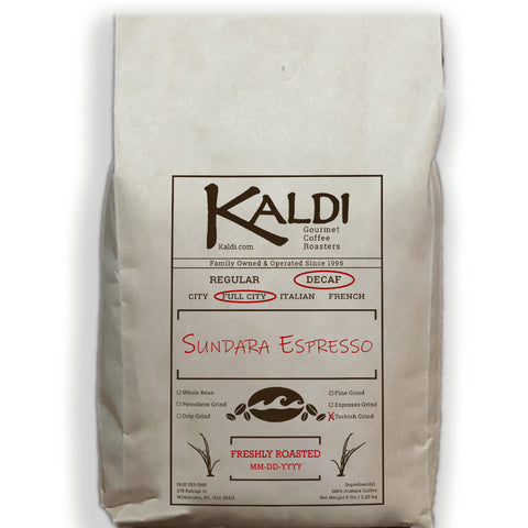 Decaf Full City Roast Sundara Espresso Turkish Grind