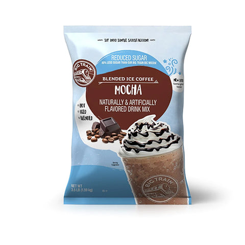 Big Train Blended Ice Mix - Mocha, Reduced Sugar (3.5 lb)