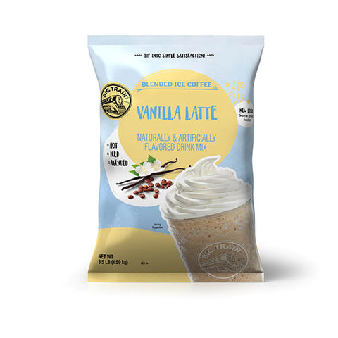 Big Train Blended Ice Mix - Vanilla Latte (3.5 lb)