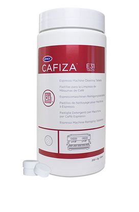 Urnex Cafiza Espresso Machine Cleaning TABLETS, 100 Tablets E32