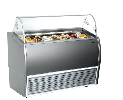 Sevel SLM 8 C-L Gelato Display Case