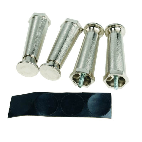 BUNN 00511.1000 Leg,4" Adjustable Stn Nkl .25-20 4pk