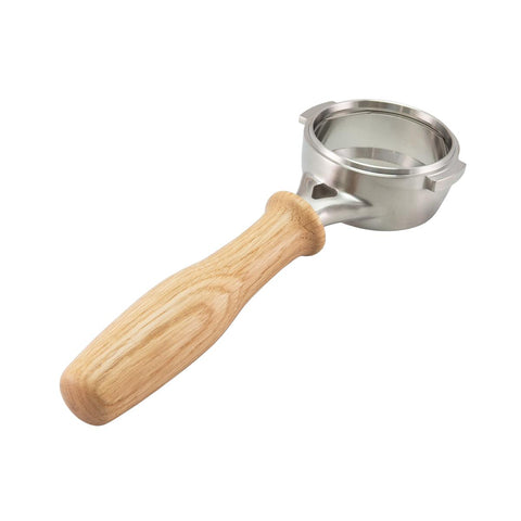 Filterholder Bottomless Stainless Steel Wood (10071151R)