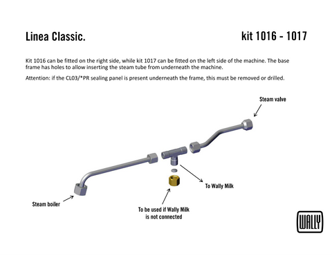 WALLY Connection Kit LINEA Classic SX Left (1017)