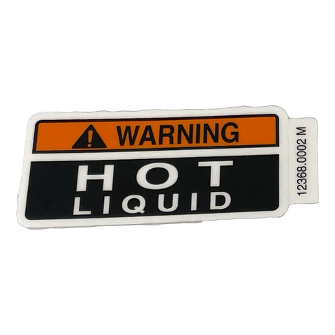 Decal, Warning Hot Liquid (12368.0002)