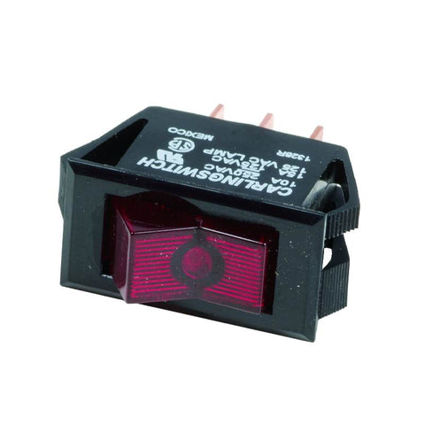 BUNN 12920.0000 Switch,On/Off-Lighted Red-126