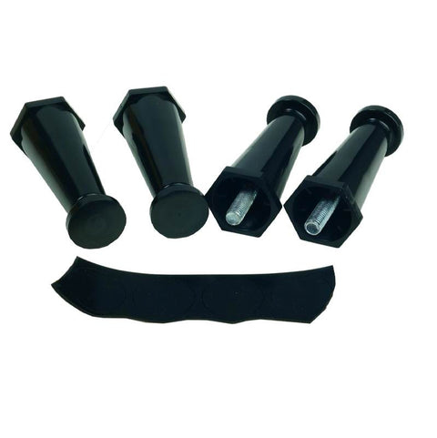 BUNN 13255.0003 Kit, Leg-4.0 Adj Black Plstc Flg