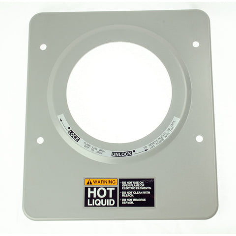 Bunn 26187.0001 Top Cover W/Decals Gray-Server