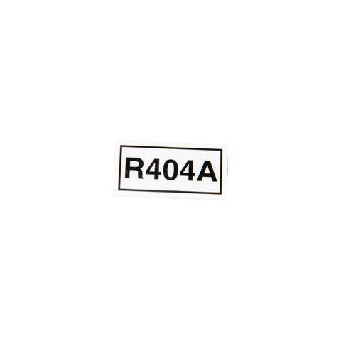 Bunn 28651.0000 Label, R404A | Fits ULTRA-2