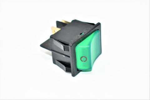 Mahlkonig 703419 Tanzania - Switch 2 Pol 16A 250V Green (Replacing 310254)