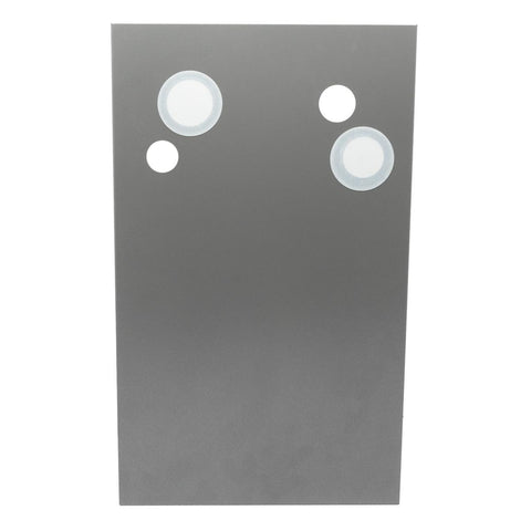 Rancilio 96.81 NEXT Side Panel w/ 4 Holes for Powder/CCM Light Grey