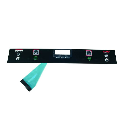 BUNN 39544.0000 Membrane Switch, Titan Dual