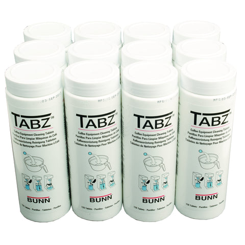 39637.0001 BUNN CLEANER, BREWER TABZ 12/CASE