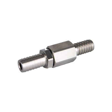 CHECK VALVE SST.38 BARB W/VIT (40071.0015)