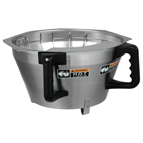 40114.0000 BUNN FUNNEL ASSY W/BASKET, TITAN
