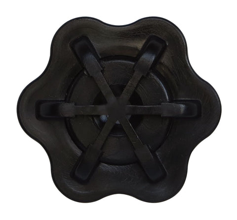 SPRAYHEAD BLACK .115 6 HOLE WIDE
