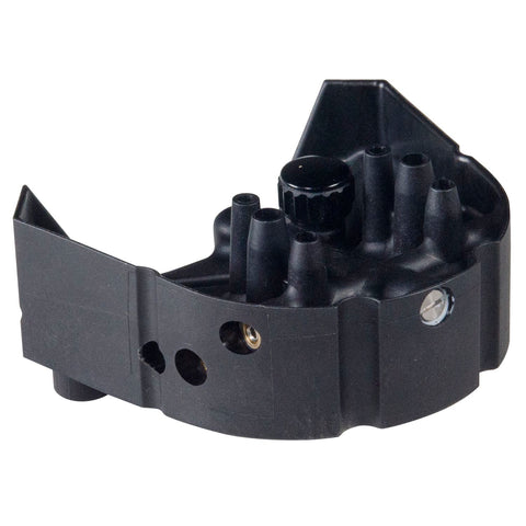 OUTLET UNIT CHOCOLATE W/HEADLESS SCREWS (43500.1217)