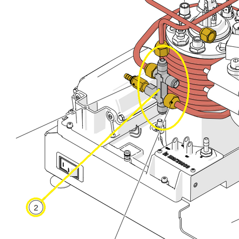La Marzocco A.2.123 Manifold Micra | Fits Linea Micra