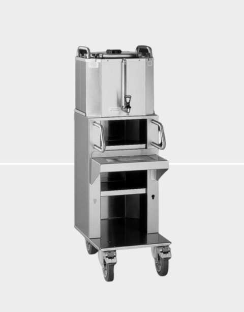 LBD-6C High Volume 6.0 Gallon Heritage LUXUS® Thermal Dispenser with Cart