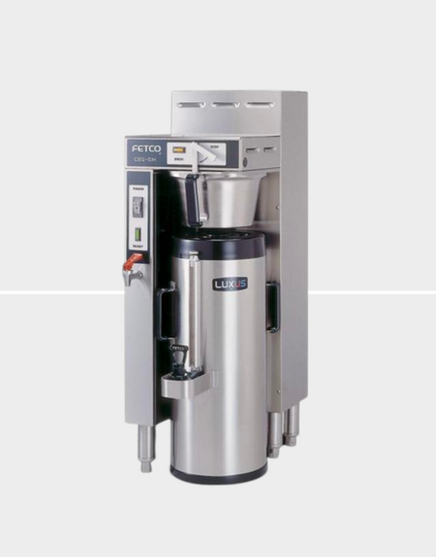 CBS-51H-15 Handle Operated Coffee Brewer – 1.5G, 16x6 Metal Brew Basket C51026