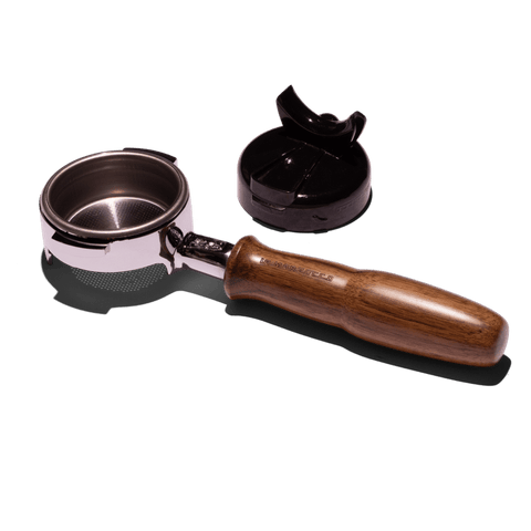 Convertible WALNUT portafilter Kit w/ both spout inserts (A.5.186.WW.K)