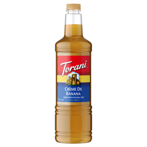 Creme De Banana Syrup 1L PET