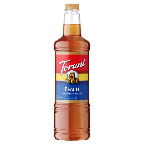 Peach Syrup 1L PET