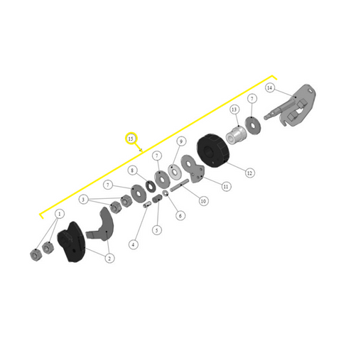 STEAM ASSEMBLY LEFT SIDE STRADA X-S (SA550.SX)