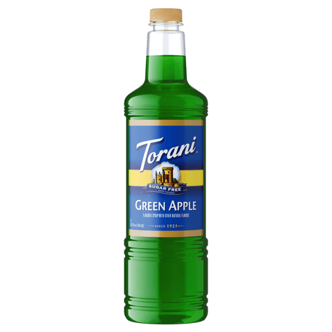S.F. Green Apple Syrup 1L PET