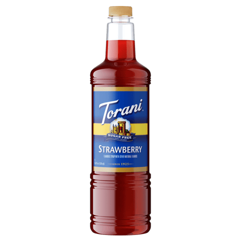 S.F. Strawberry Syrup 1L PET