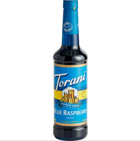 SUGAR FREE Blue Raspberry Torani Syrup