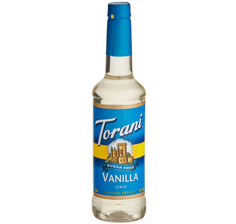 SUGAR FREE Vanilla Torani Syrup
