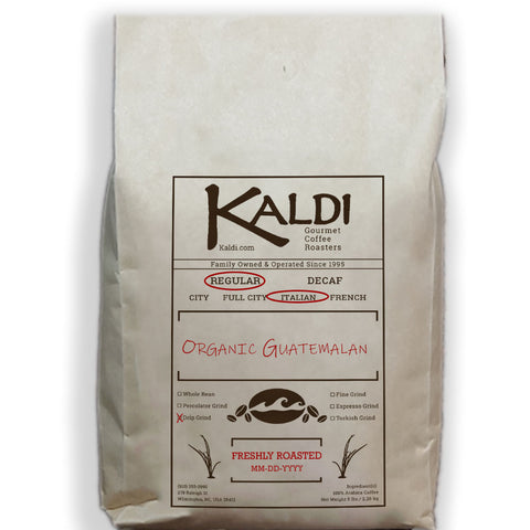 Italian Roast Fair Trade Organic Guatemalan Drip Grind
