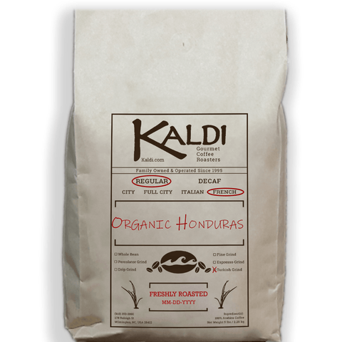 French Roast Fair Trade Organic Honduras Cocafelol Turkish Grind